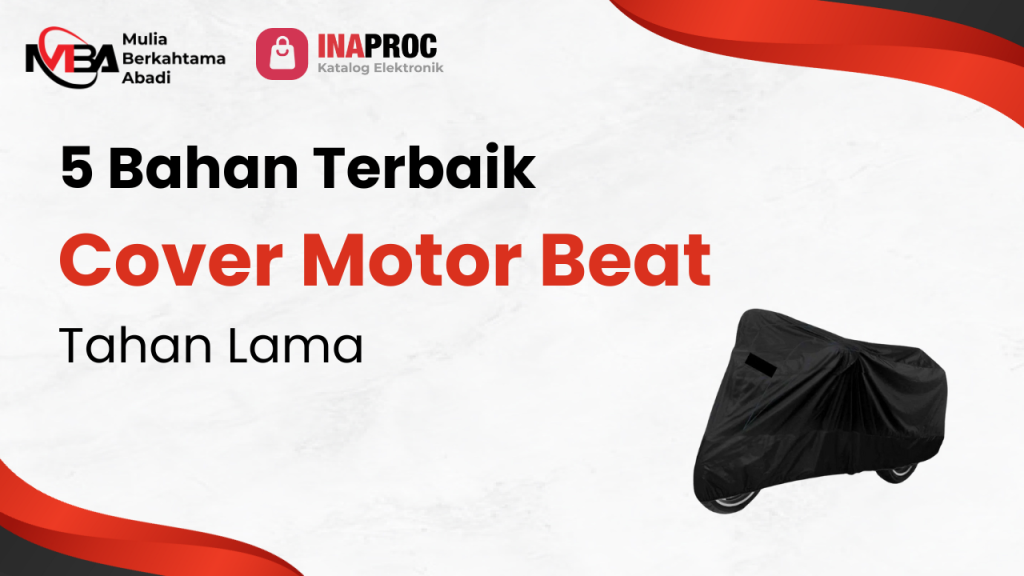 5 Bahan Terbaik Cover Motor Beat Tahan Lama