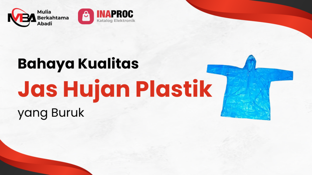 jas hujan plastik