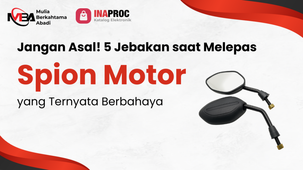 Cara Melepas Spion Motor