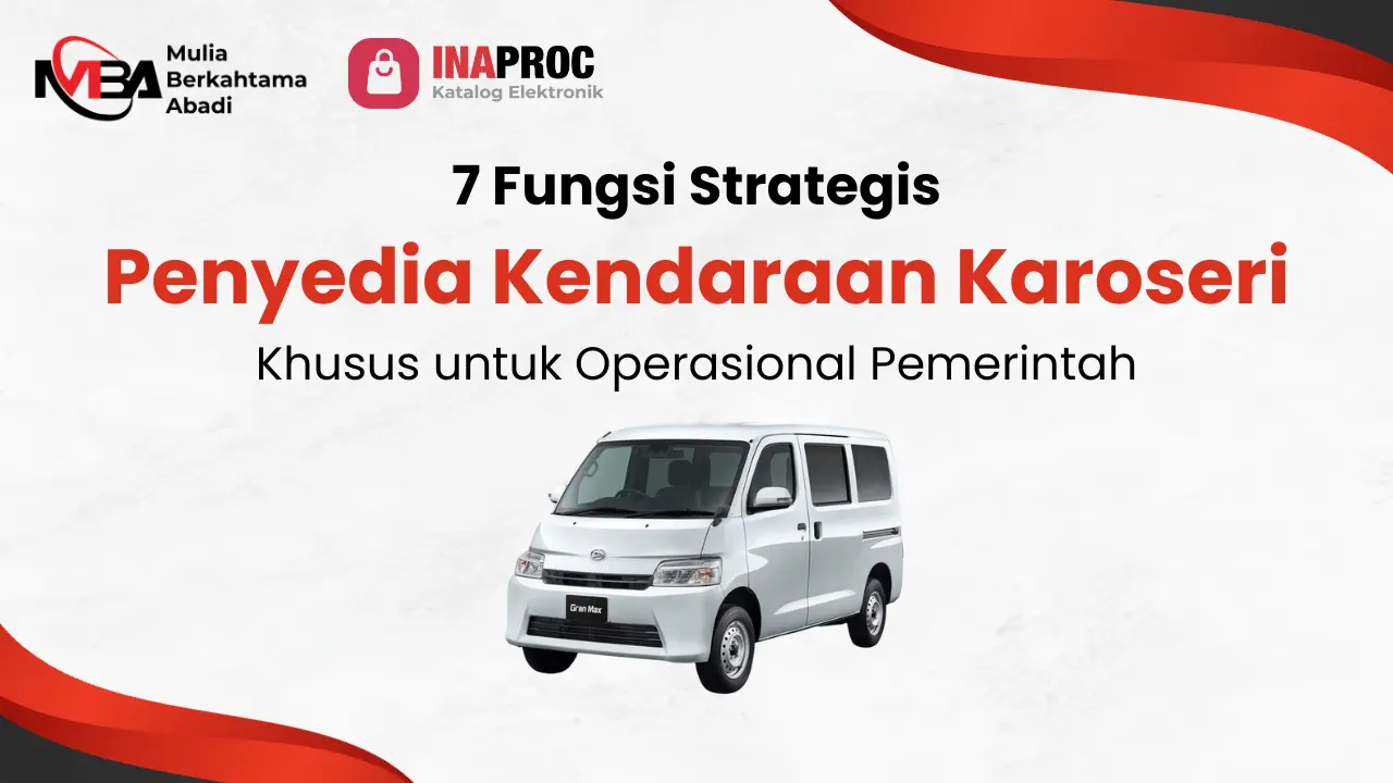 7 Fungsi Strategis Kendaraan Karoseri Khusus