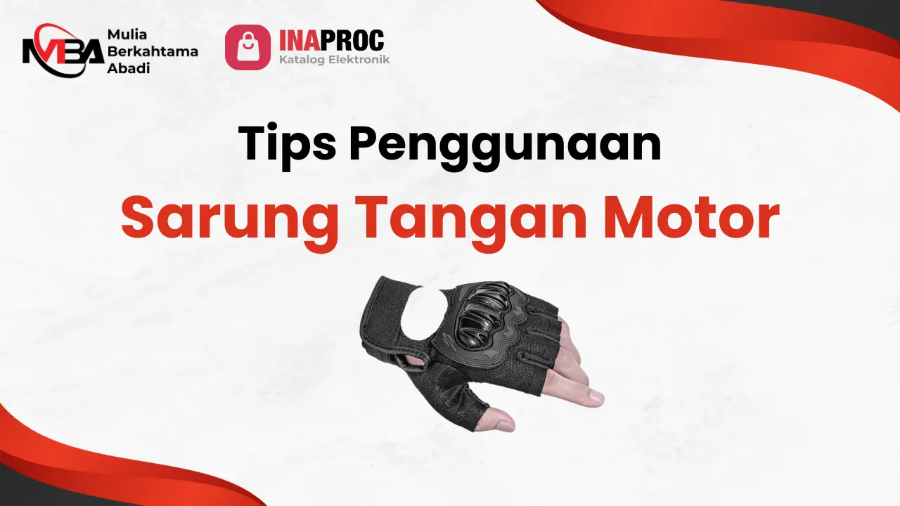Tips Penggunaan Sarung Tangan Motor Harian