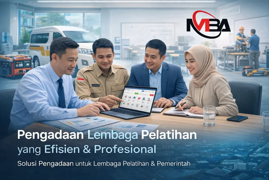 Ilustrasi pengadaan lembaga pelatihan untuk kebutuhan operasional dan pelatihan