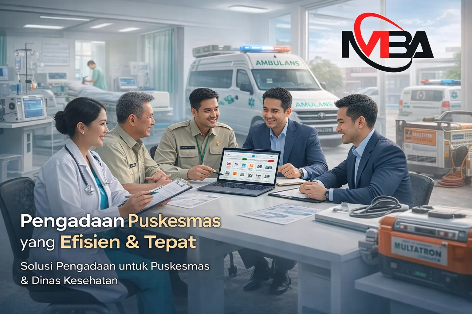 Ilustrasi pengadaan puskesmas untuk fasilitas kesehatan dan operasional