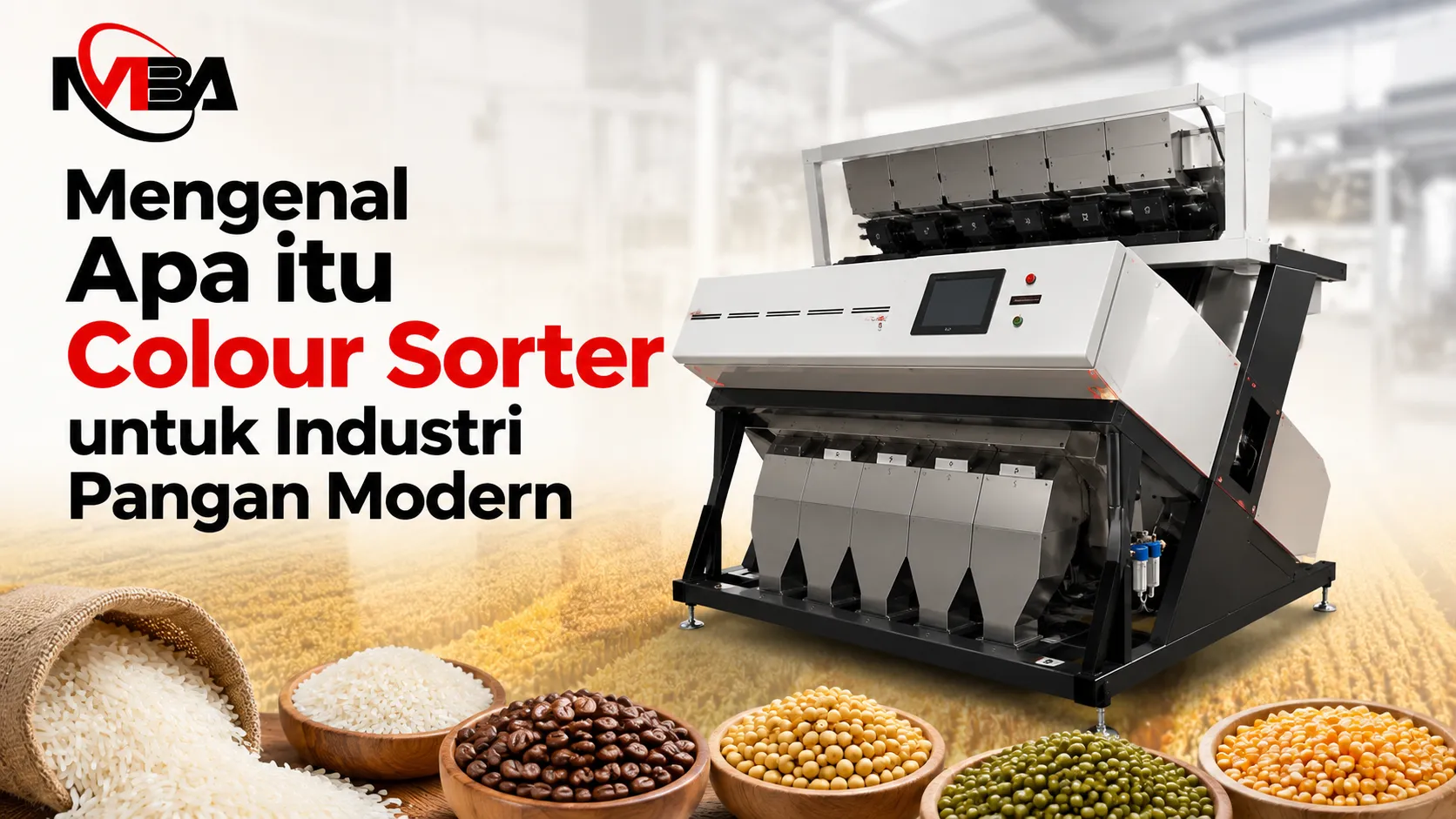 Apa itu Colour Sorter untuk industri pangan modern