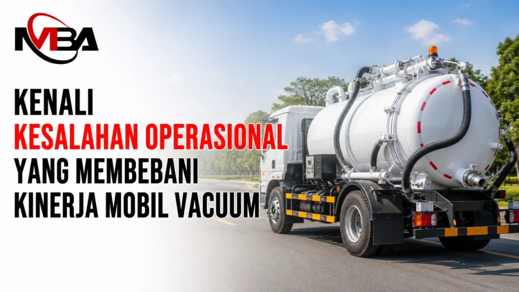 Katalog produk INAPROC Mobil Vacuum dan kesalahan operasional