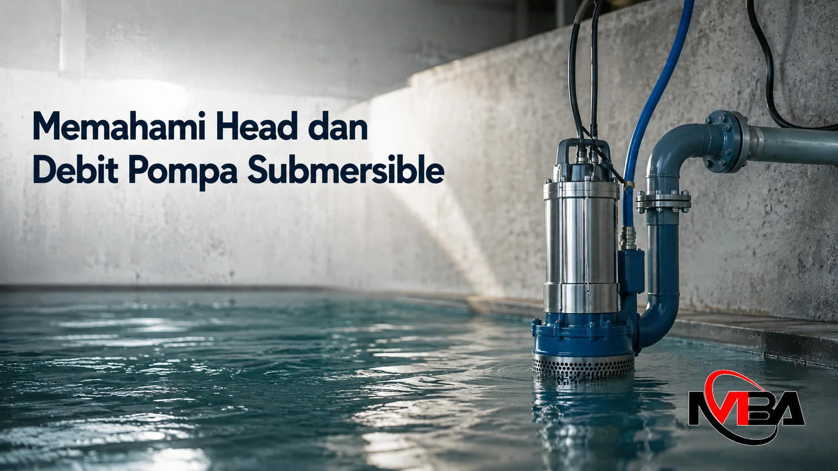 Pompa Submersible untuk memahami head dan debit sesuai kebutuhan pemompaan