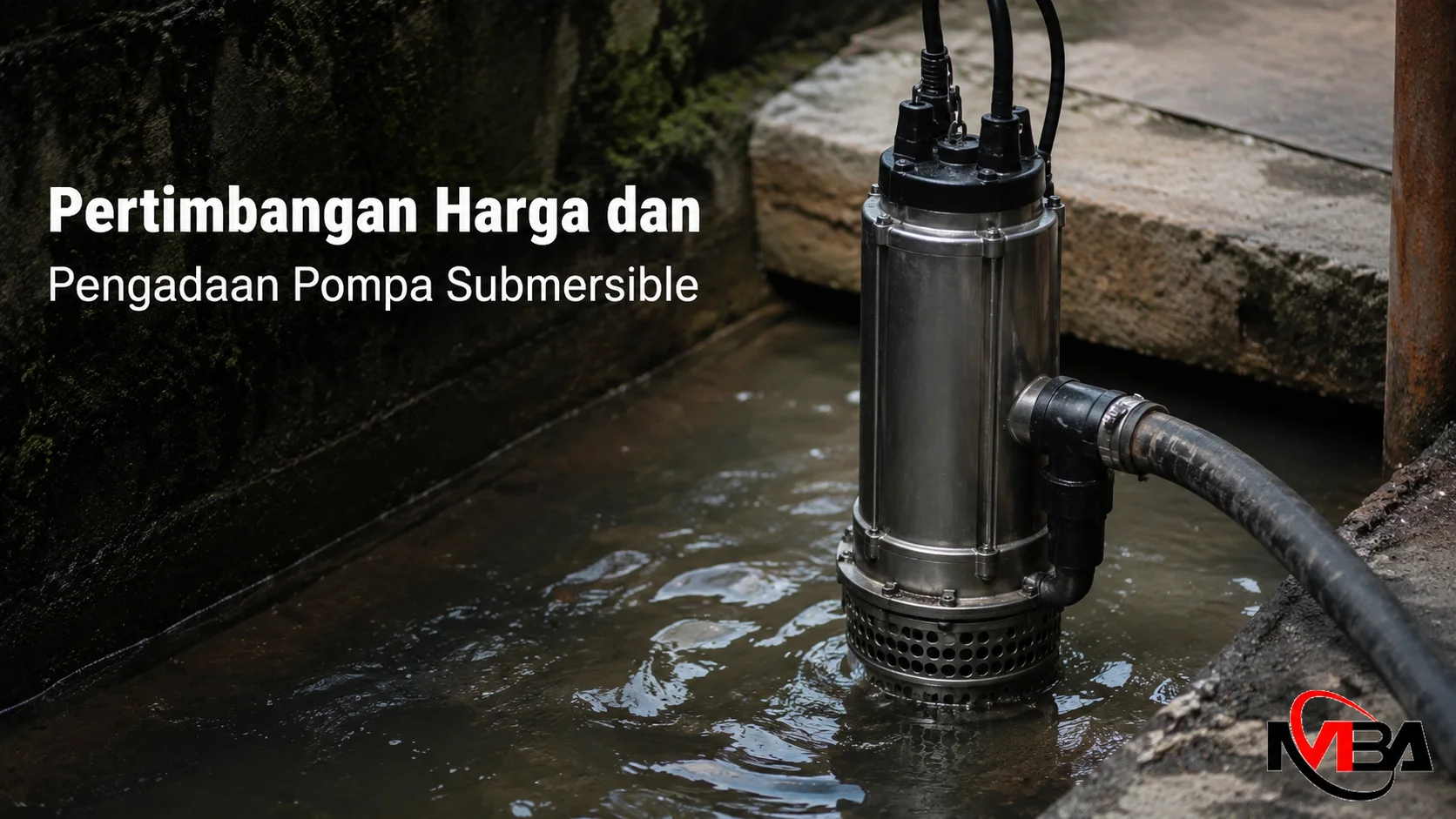 Pompa submersible untuk kebutuhan pengadaan dan pekerjaan lapangan