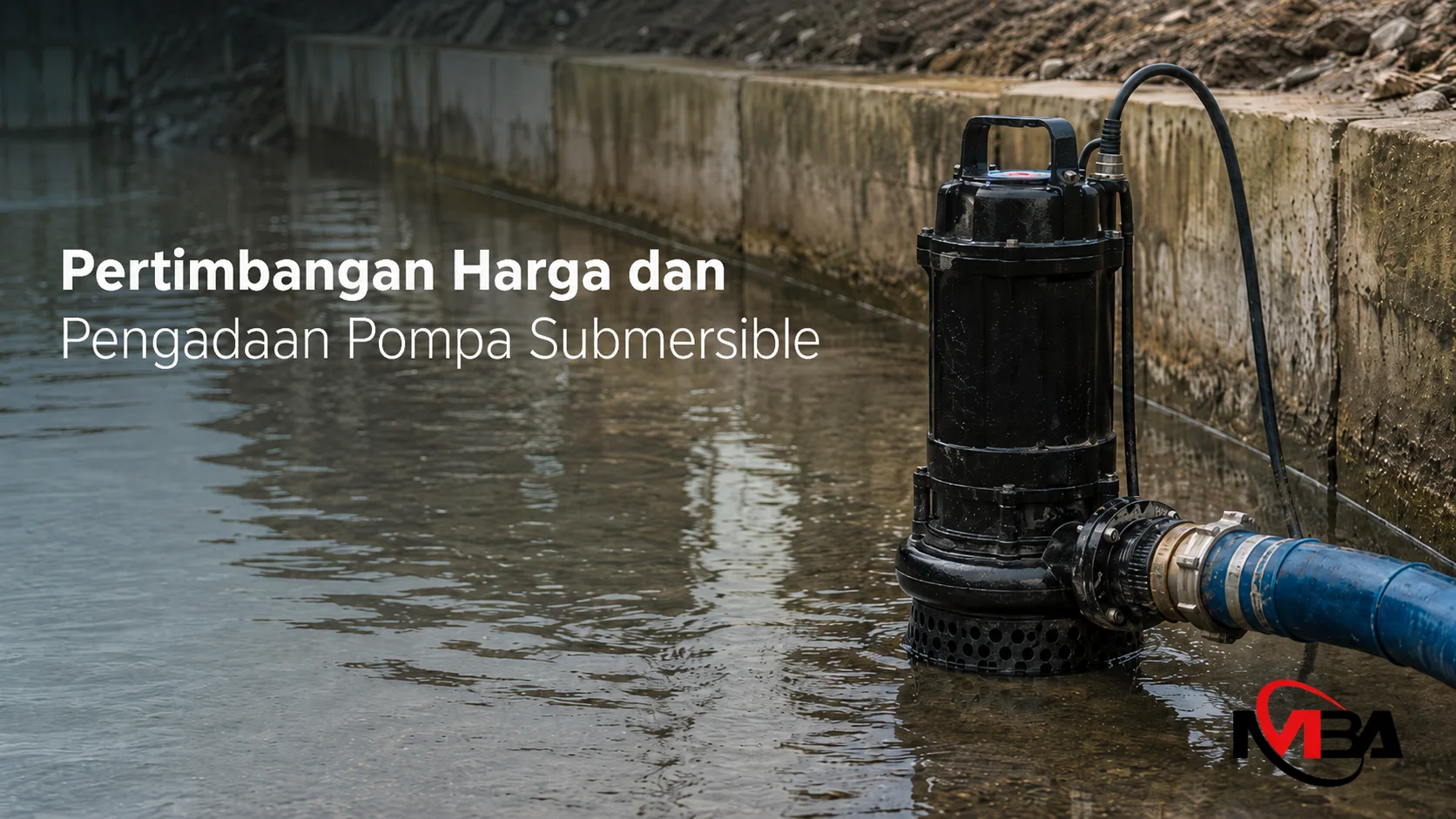Pompa submersible untuk kebutuhan pengadaan dan pemindahan air di lapangan