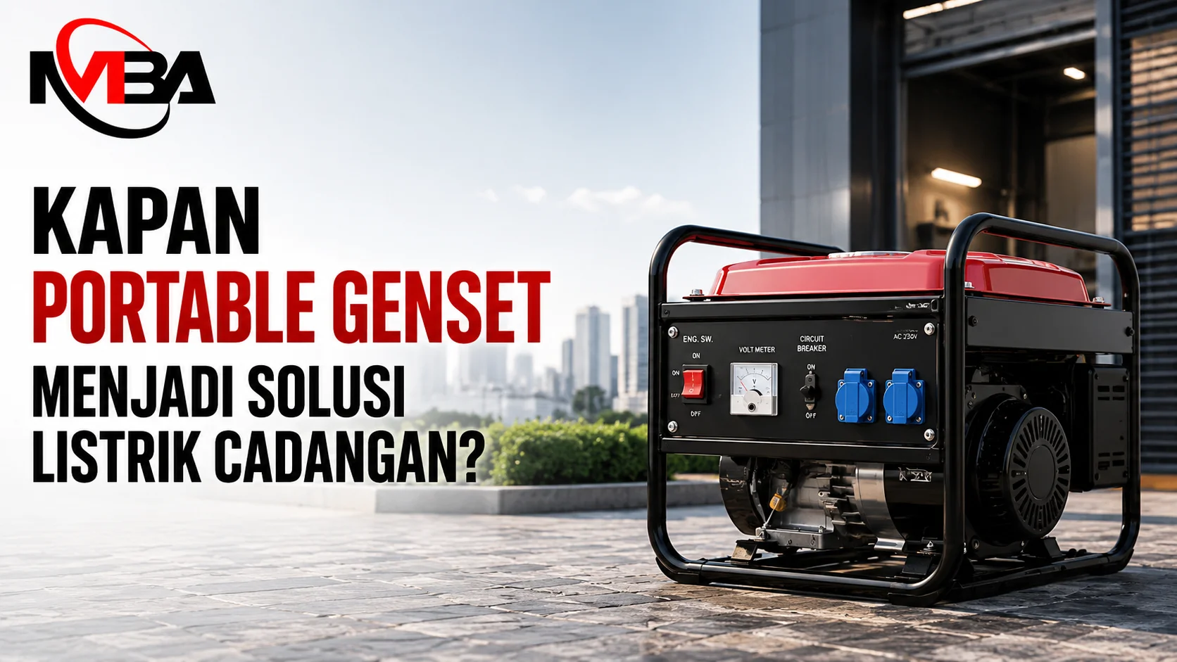 Perusahaan penyedia alat dan mesin portable genset untuk listrik cadangan