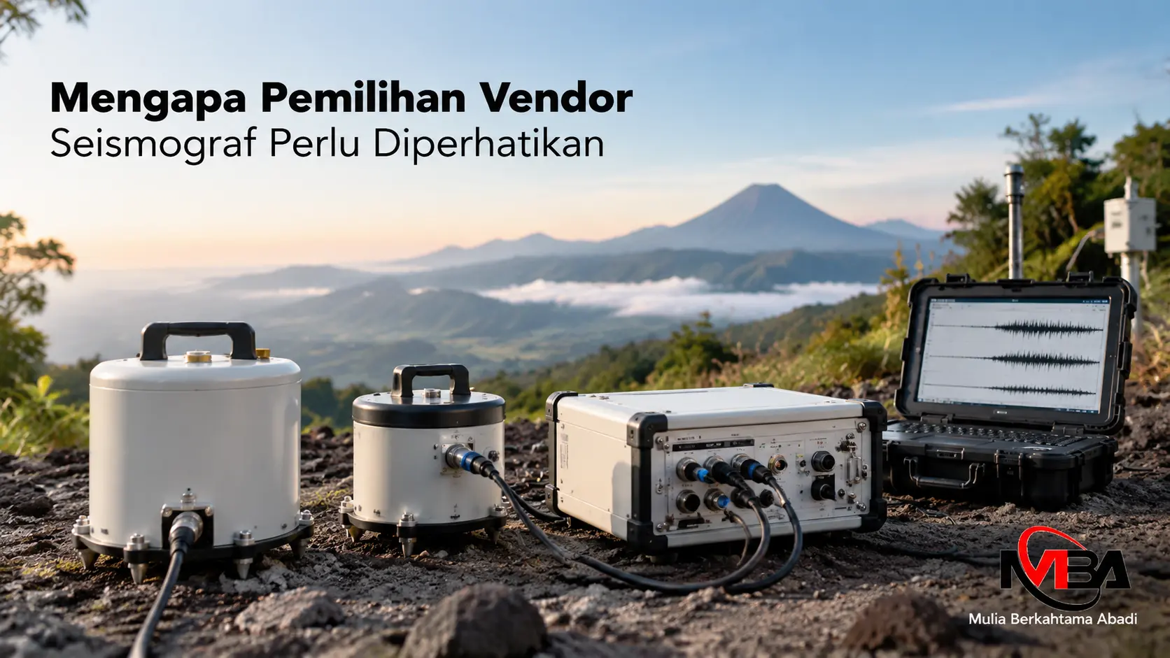 Vendor seismograf terpercaya dengan perangkat seismograf 3C untuk mendukung survei geofisika dan pemantauan aktivitas gempa