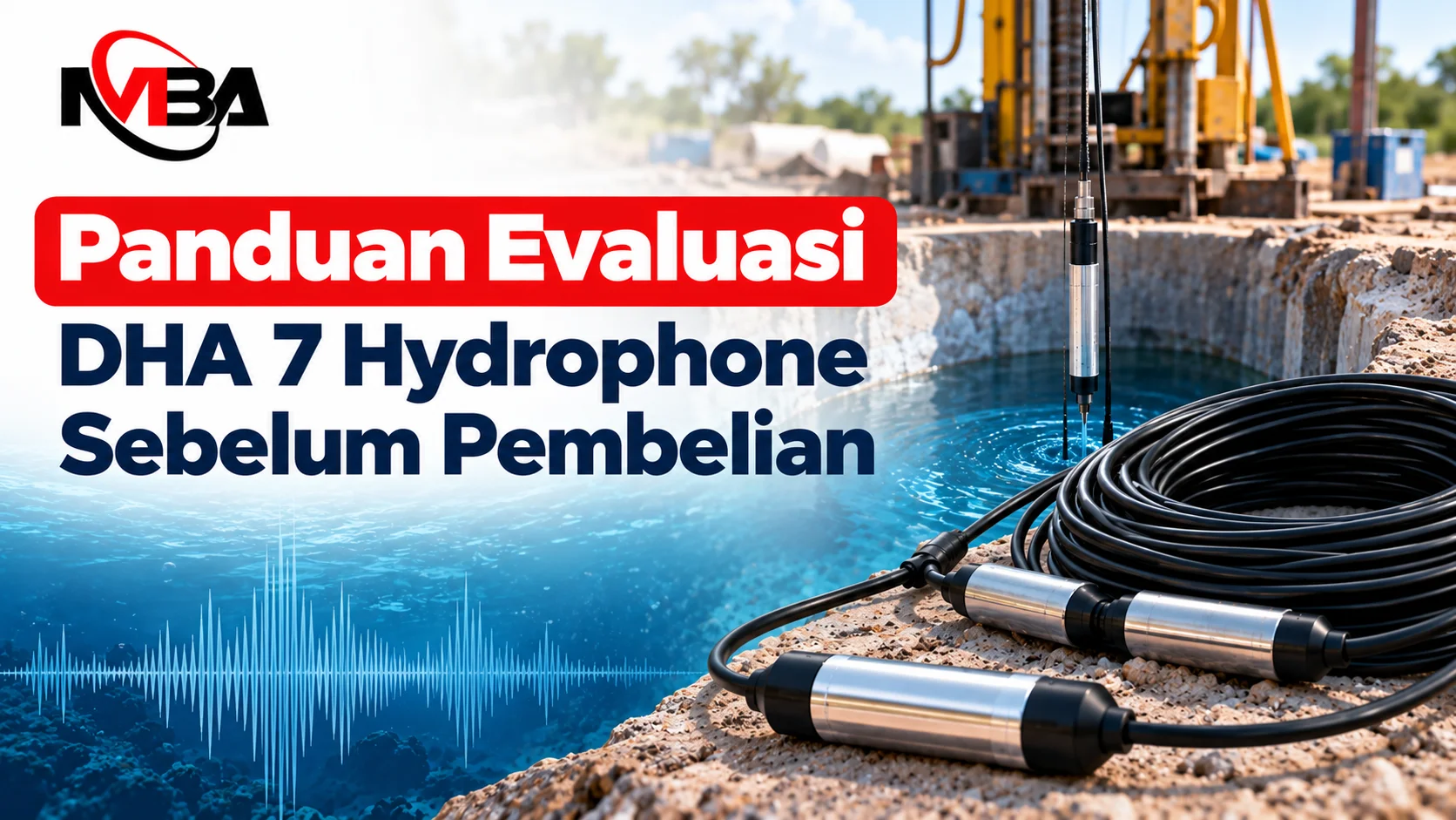Spesifikasi DHA 7 Hydrophone e-Katalog untuk evaluasi perangkat akustik sebelum pembelian