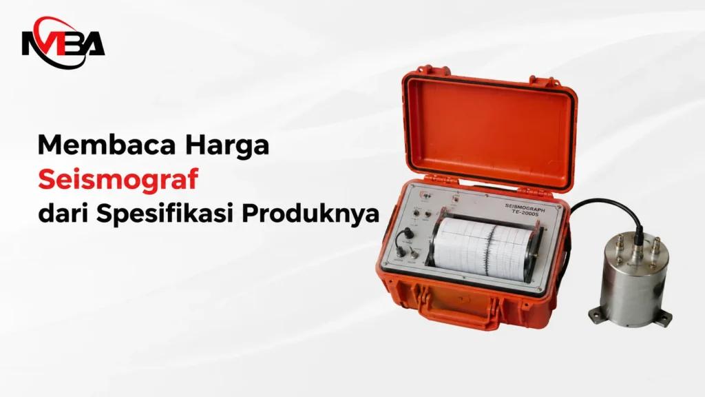 Harga seismograf atom 3c inaproc berdasarkan spesifikasi perangkat geofisika