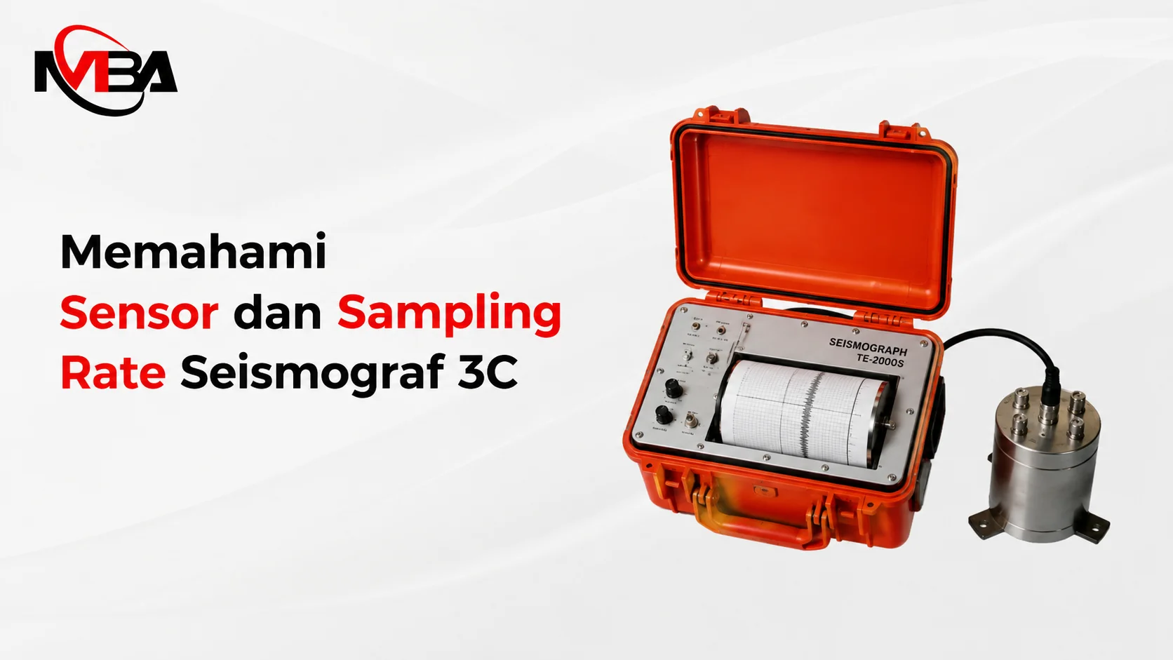 Spesifikasi seismograf Atom 3C e-Katalog dengan sensor dan sampling rate